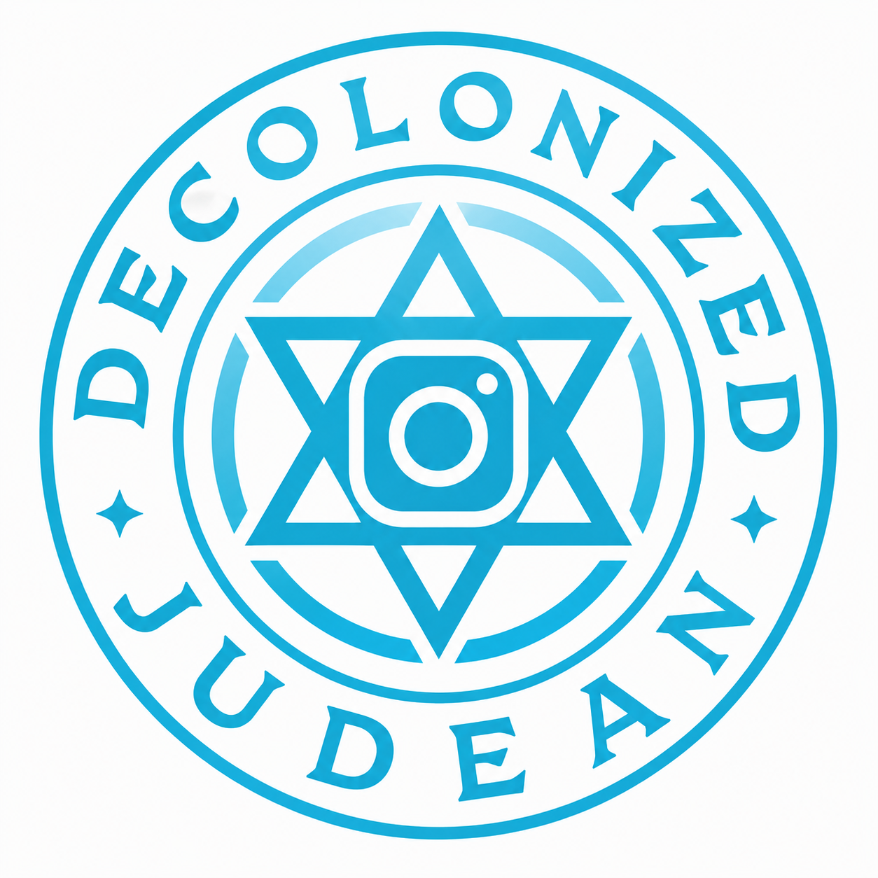 Decolonized Judean Instagram seal